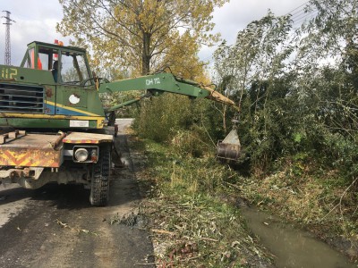 Čistenie Lúčkovského potoka 2017