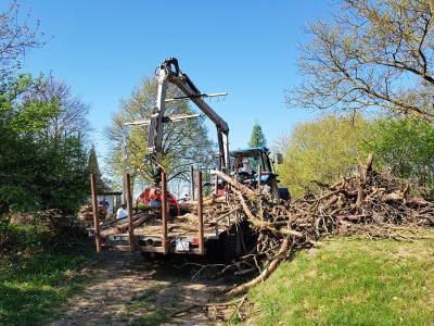 Pálenie Ďura na skalke - vatra v Horných Ladcoch 2018