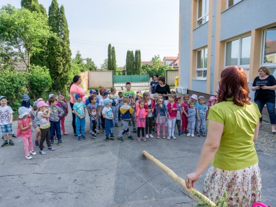 V škôlke sa staval máj 2018