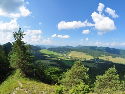 pohľad do doliny