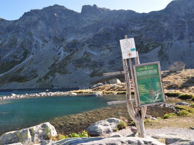 Veľké Hincovo pleso z Kôprovského štítu