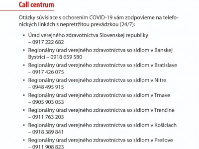 Koronavírus leták - odporúčania  02