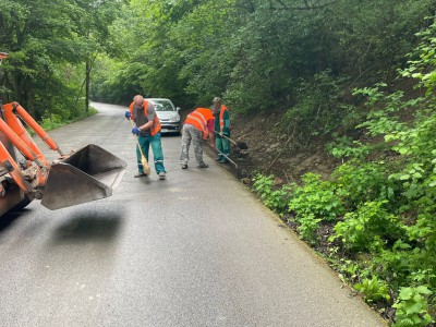 Čistenie žľabu v Horných Ladcoch 2022